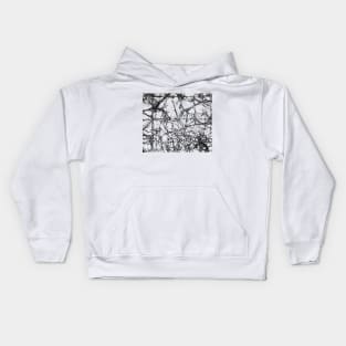 Ordaos - Destroyed Print #2 Black Kids Hoodie